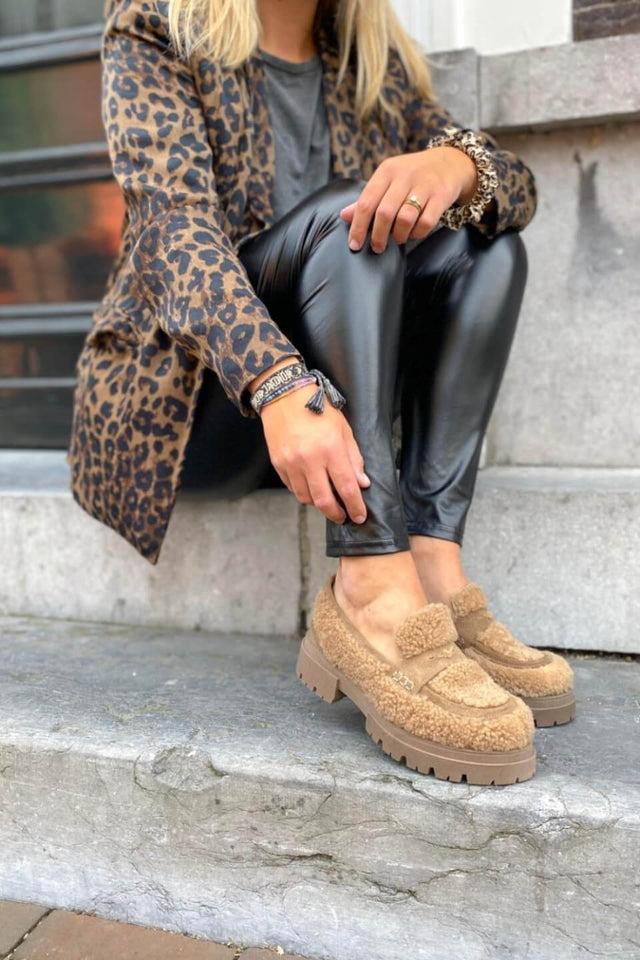 Orla Antwerp Ribe Teddy Loafers