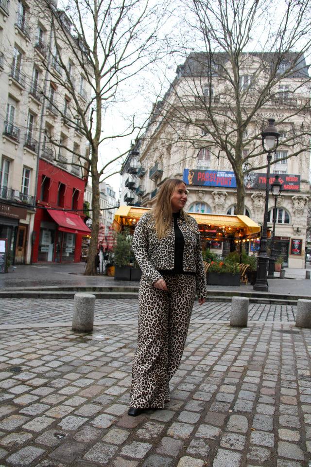 Orla Antwerp Robin Luipaard Denim Jeans Broek