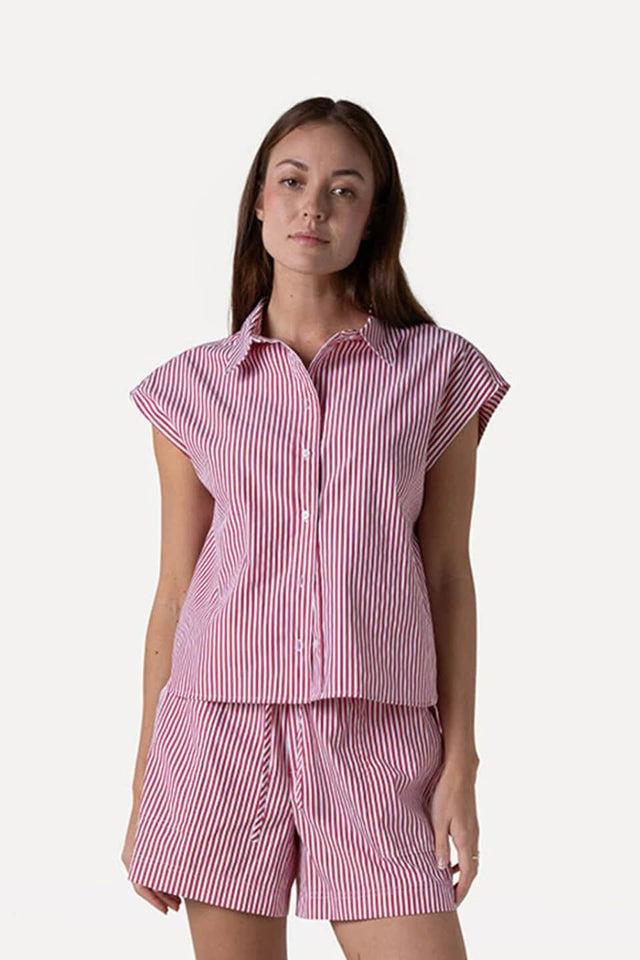 Orla Antwerp Romane Gestreepte Short