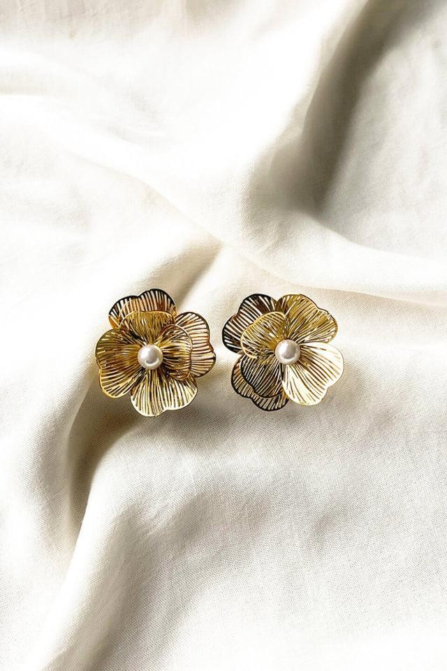 Orla Antwerp Rose Oorbellen