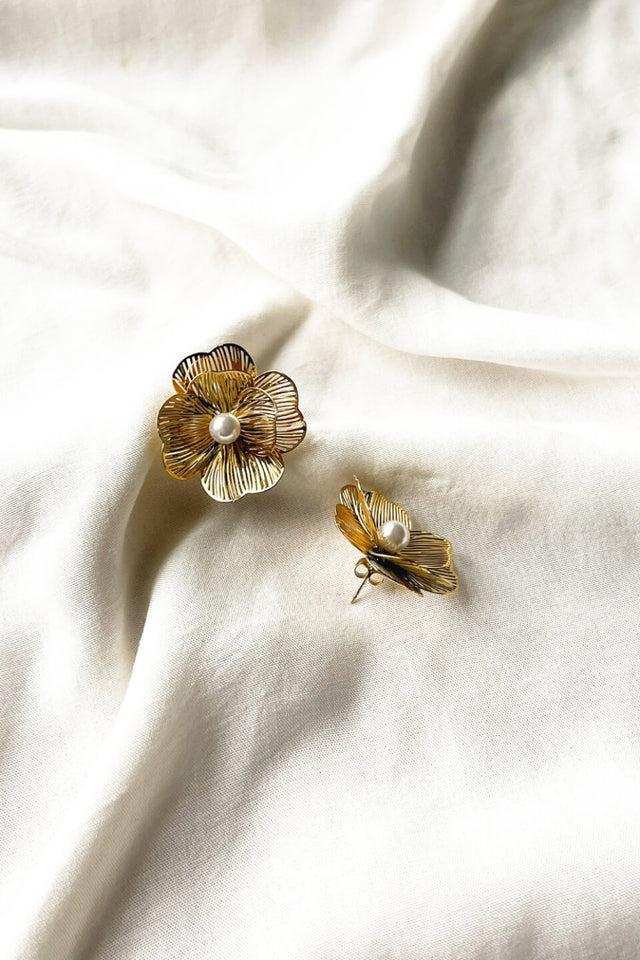 Orla Antwerp Rose Oorbellen