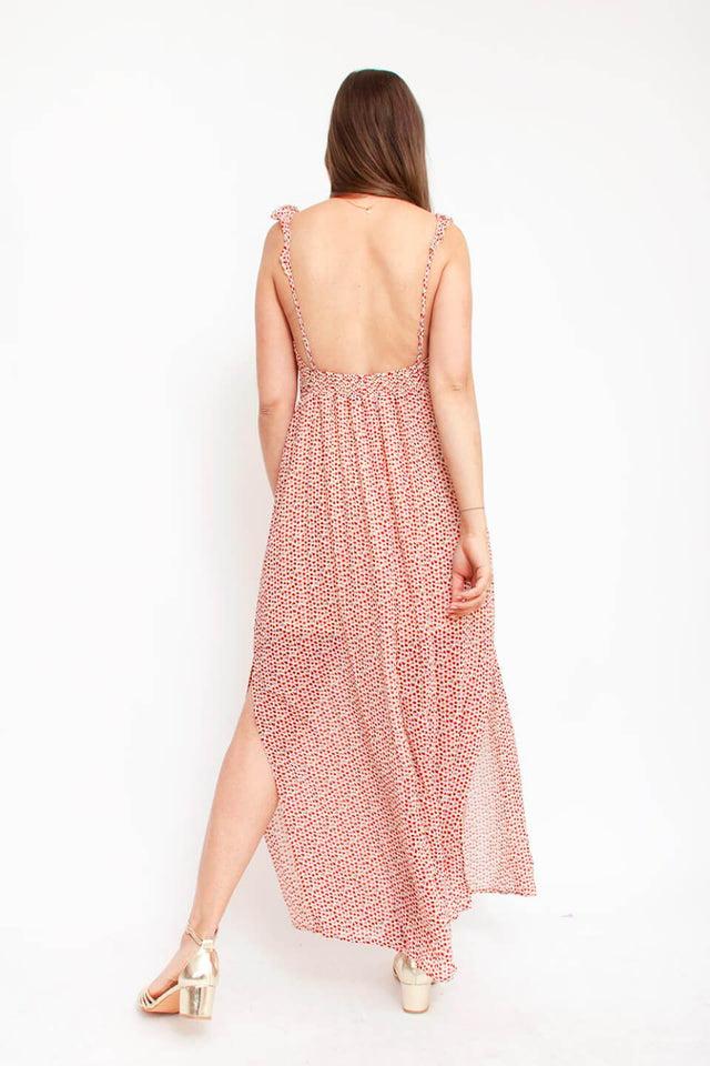 Orla Antwerp Rose Open Rug Jurk