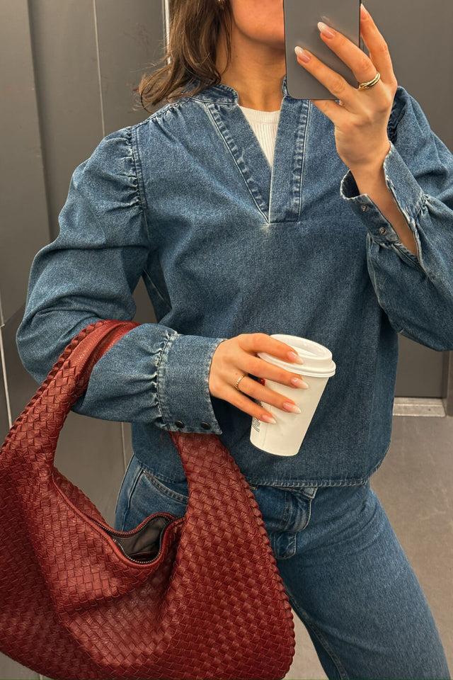 Orla Antwerp Rosslyn Denim Jeans Blouse