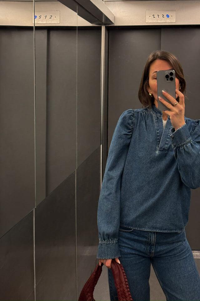 Orla Antwerp Rosslyn Denim Jeans Blouse