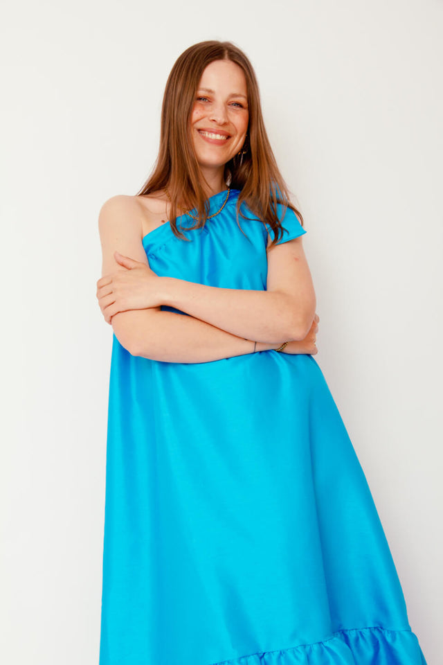 Orla Antwerp Satijnen Strik Jurk