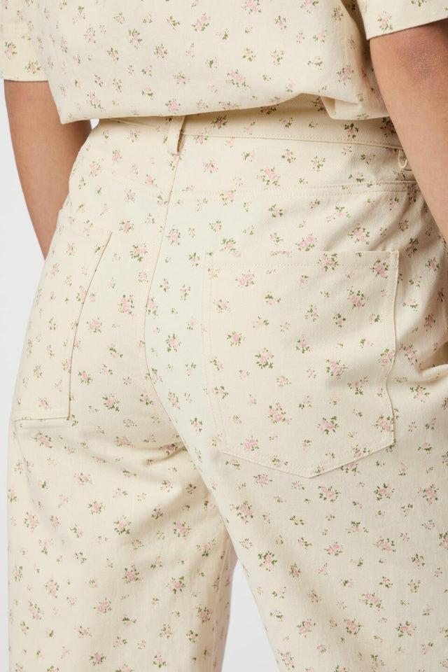 Orla Antwerp Semba Floral Denim Jeans Broek