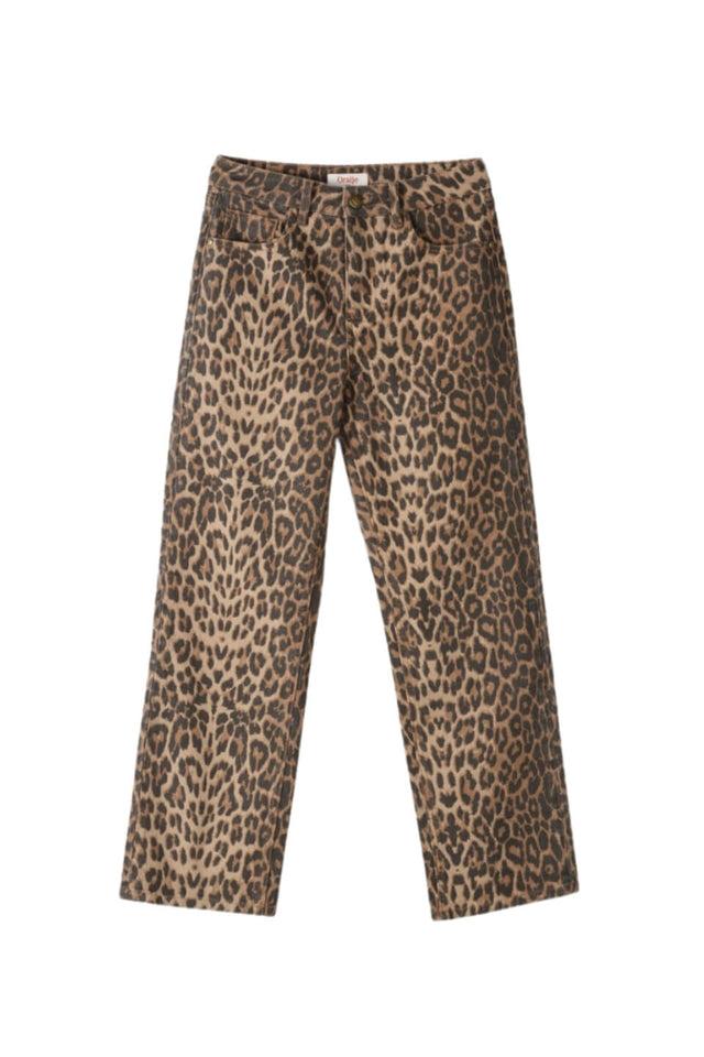 orla antwerp Solange Luipaard Denim Jeans Broek
