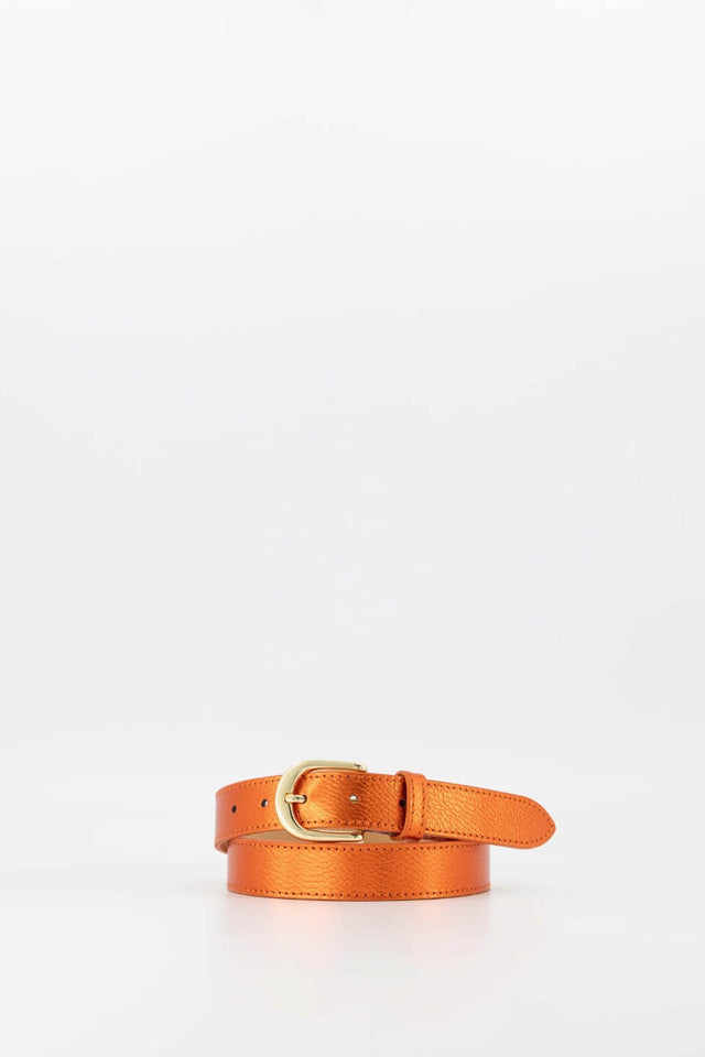 Orla Antwerp Suus Metallic Leren Riem