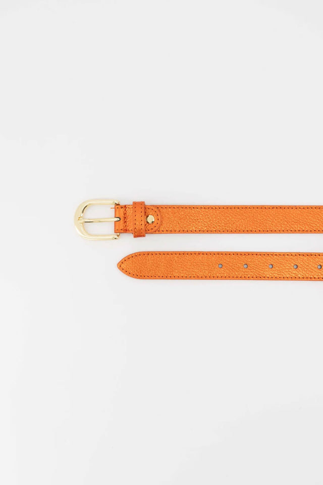 Orla Antwerp Suus Metallic Leren Riem