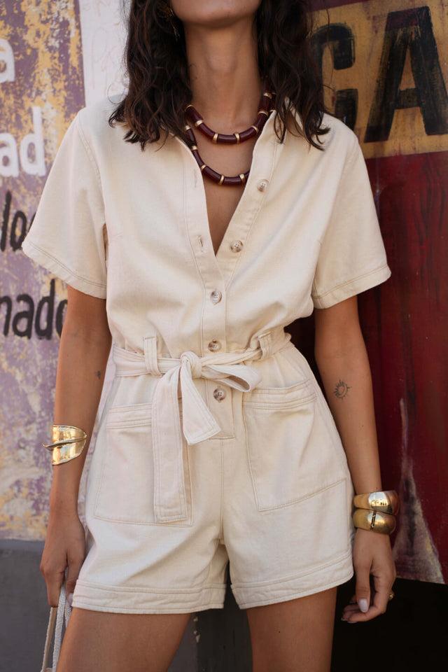 Orla Antwerp Suzy Denim Jeans Playsuit