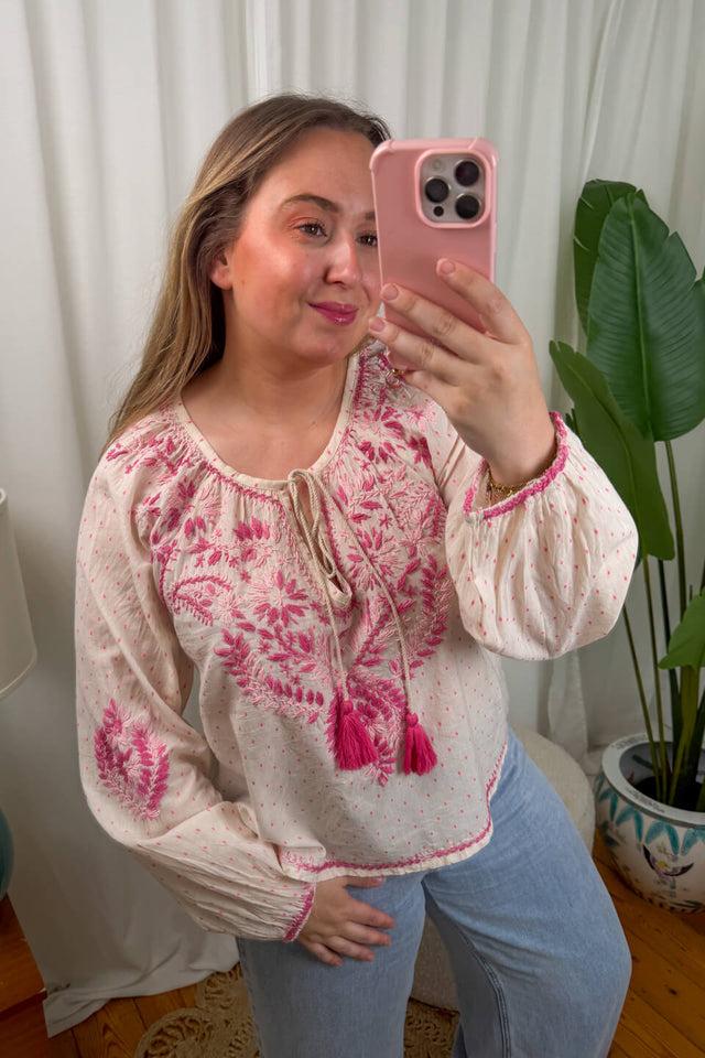 Orla Antwerp Tassel Bohemian Blouse