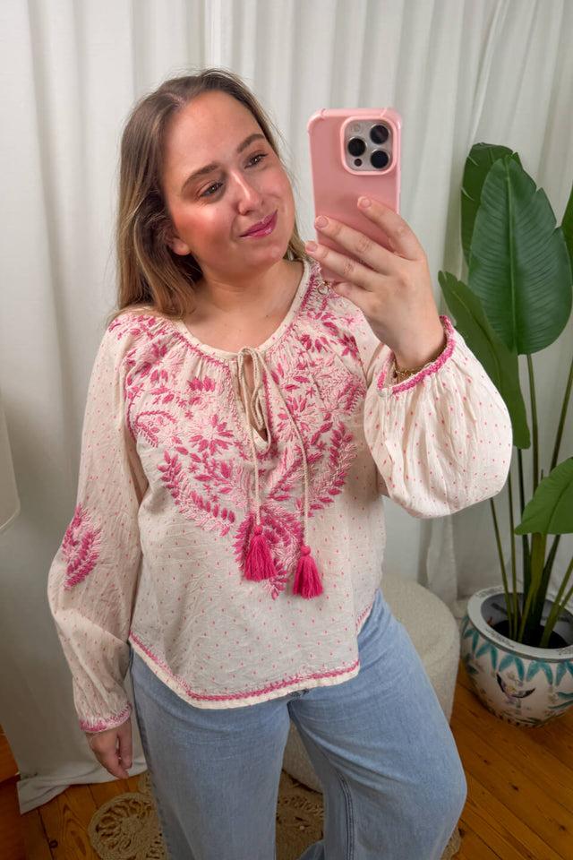 orla antwerp Tassel Bohemian Blouse