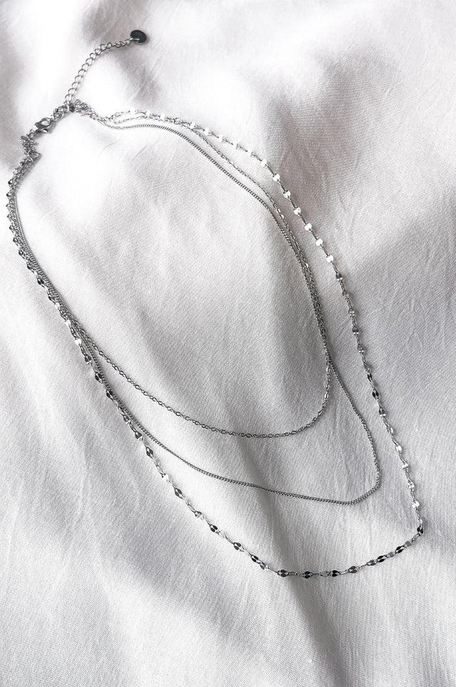 Orla Antwerp Triple Chain Halsketting