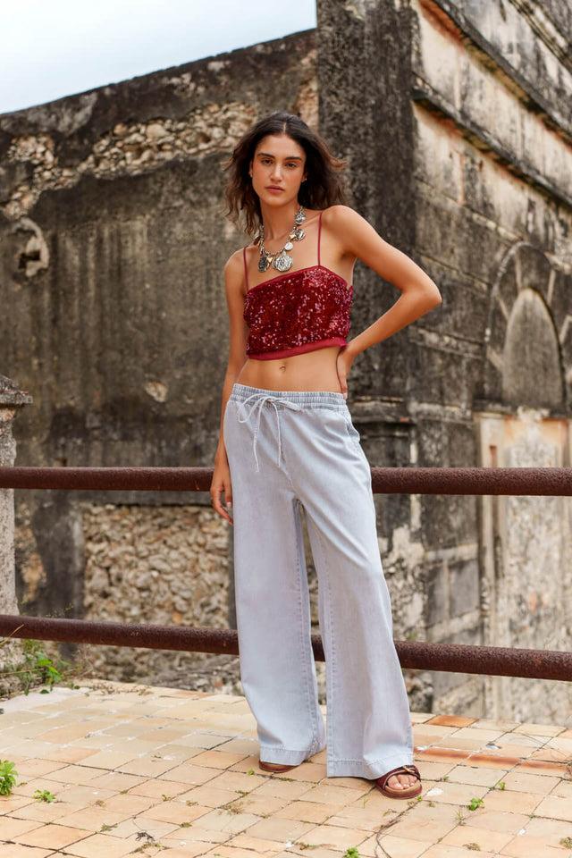 Orla Antwerp Vanille Denim Jeans Broek