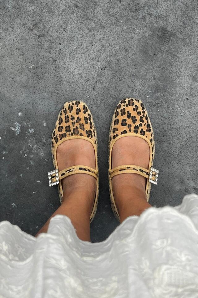 Orla Antwerp Velvet Strass Ballerina's