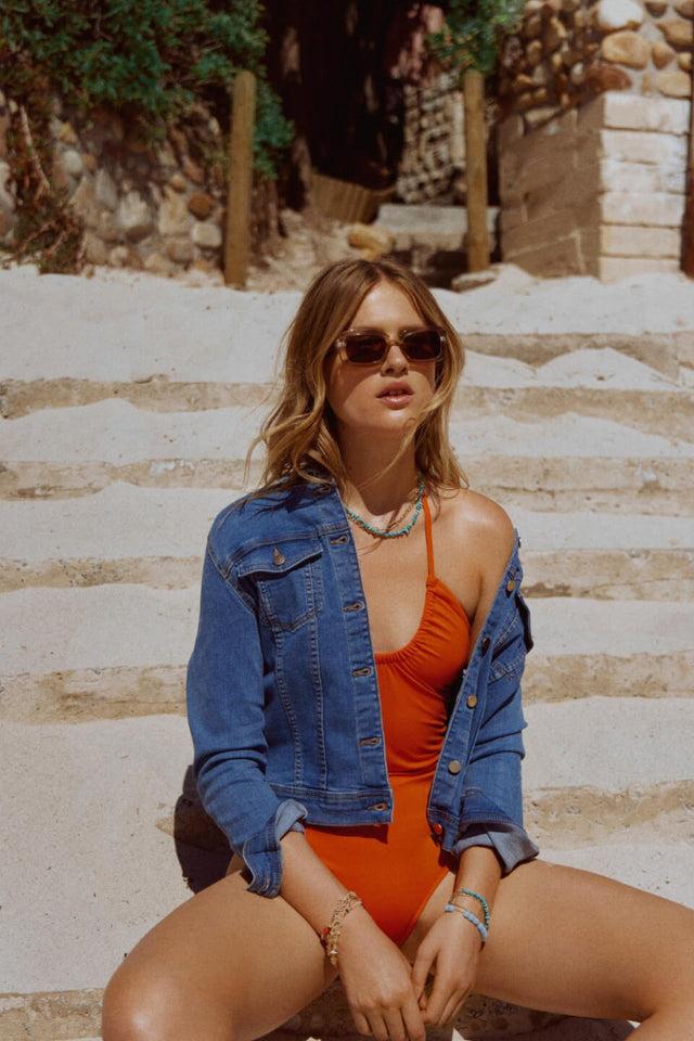 Orla Antwerp Vineed Korte Denim Jeans Jas