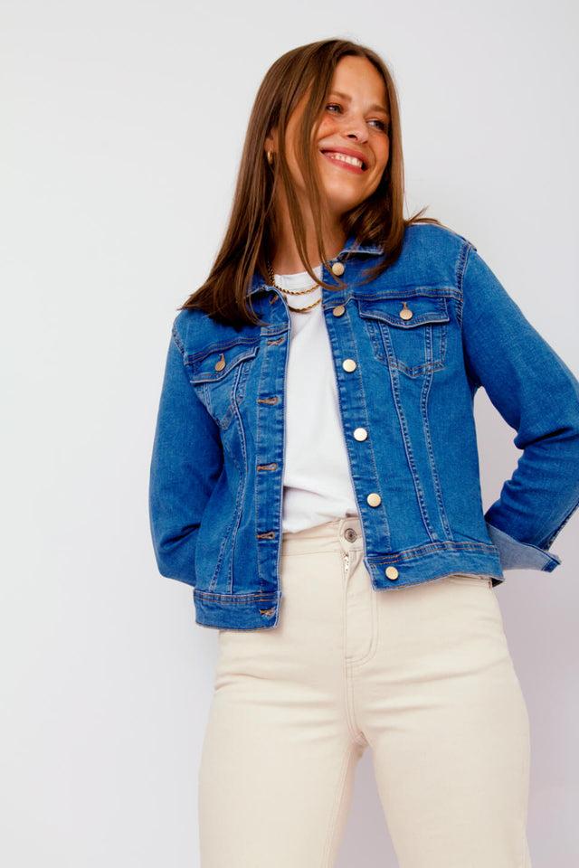 Orla Antwerp Vineed Korte Denim Jeans Jas