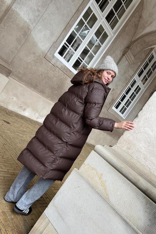 Orla Antwerp Viviana Gewatteerde Lange Jas