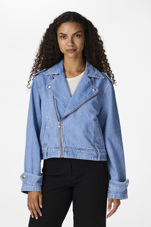 Orla Antwerp Yasabigail Denim Biker Jeans Jas