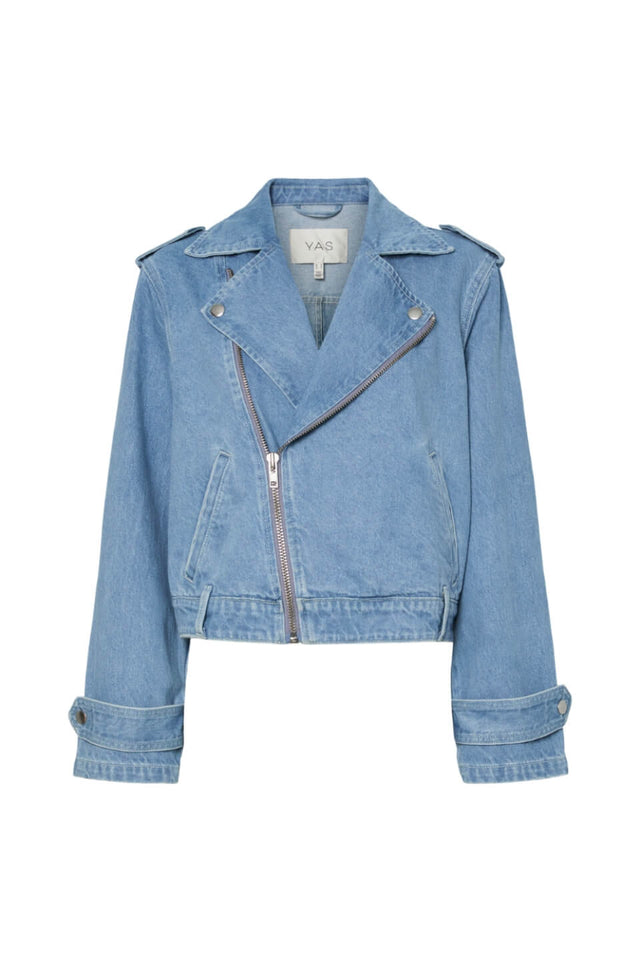 orla antwerp Yasabigail Denim Biker Jeans Jas