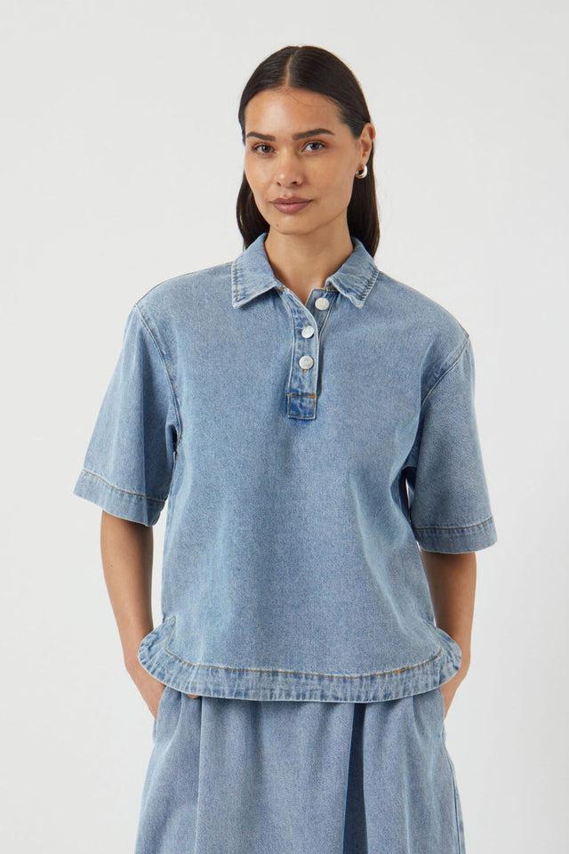 Orla Antwerp Yascotma Denim Jeans Hemd