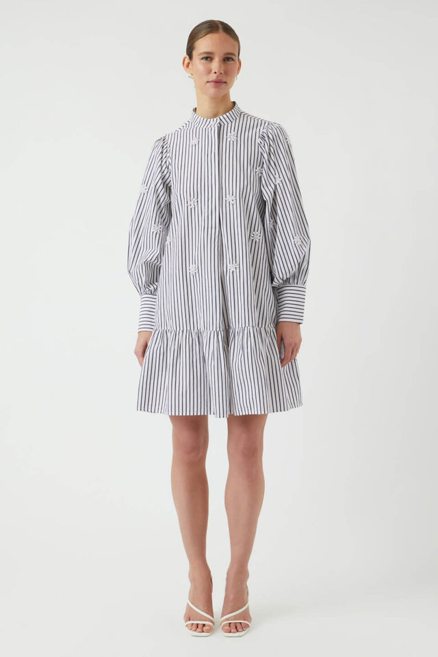 Orla Antwerp Yasemura Gestreepte Jurk