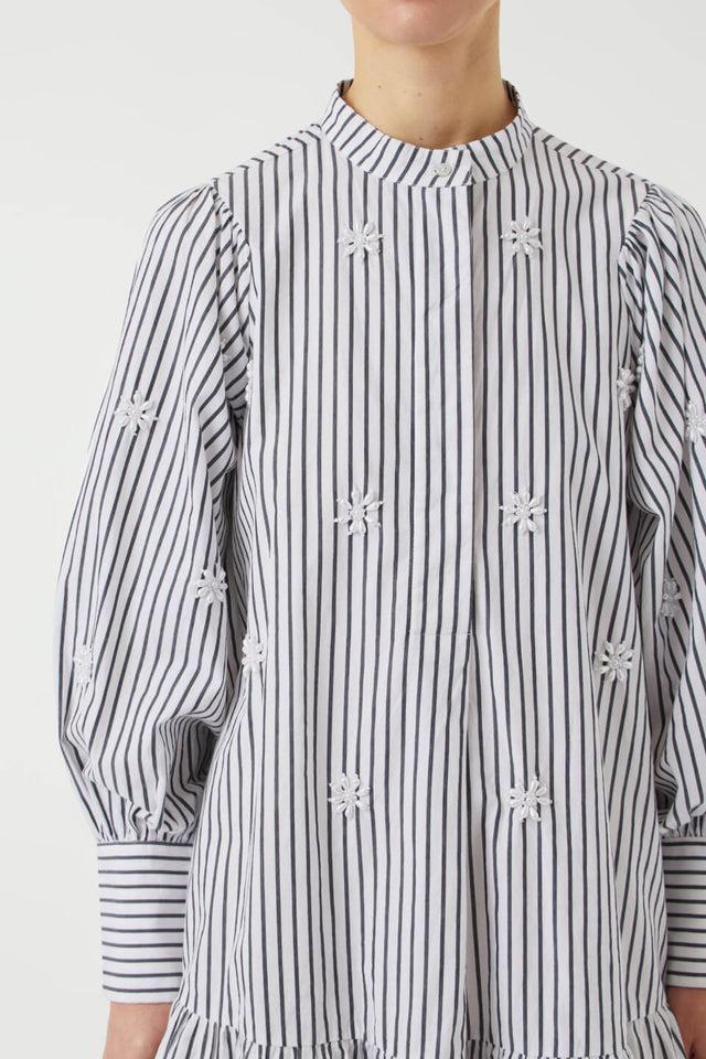 Orla Antwerp Yasemura Gestreepte Jurk