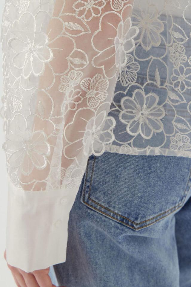 Orla Antwerp Yasfeodora Mesh Blouse