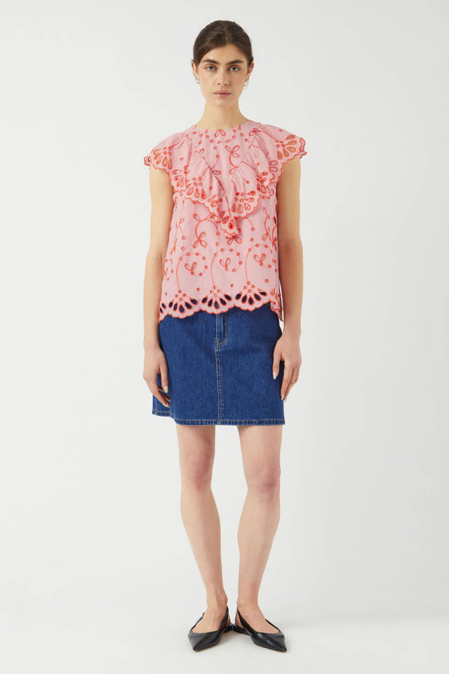 Orla Antwerp Yaskanikka Broderie Blouse