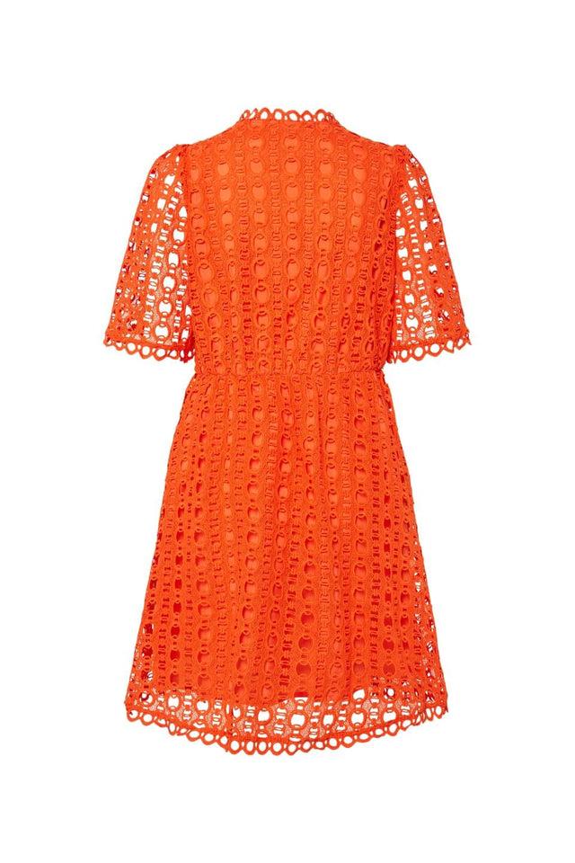 Orla Antwerp Yaslara Kanten Mini Jurk
