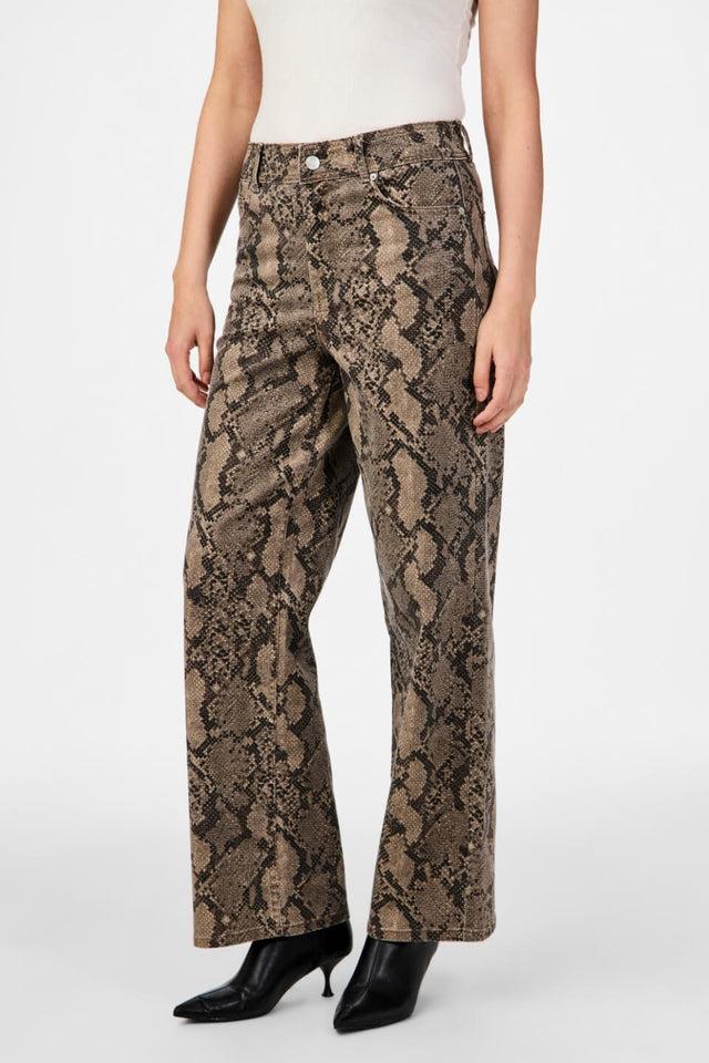 Orla Antwerp Yasleonora Slangen Denim Jeans Broek