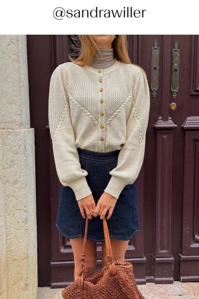 Orla Antwerp Yasmigaz Gebreide Cardigan