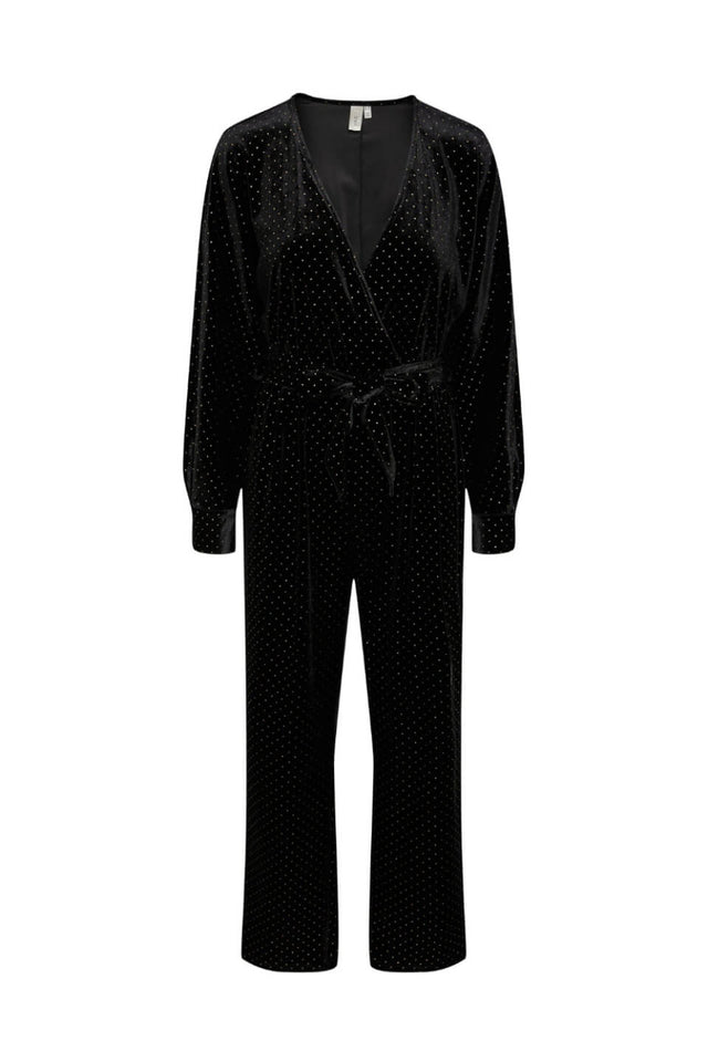 orla antwerp Yasriva Fluwelen Studs Jumpsuit