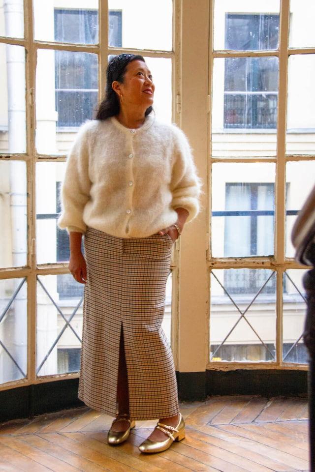 Orla Antwerp Yassima Geruite Rok