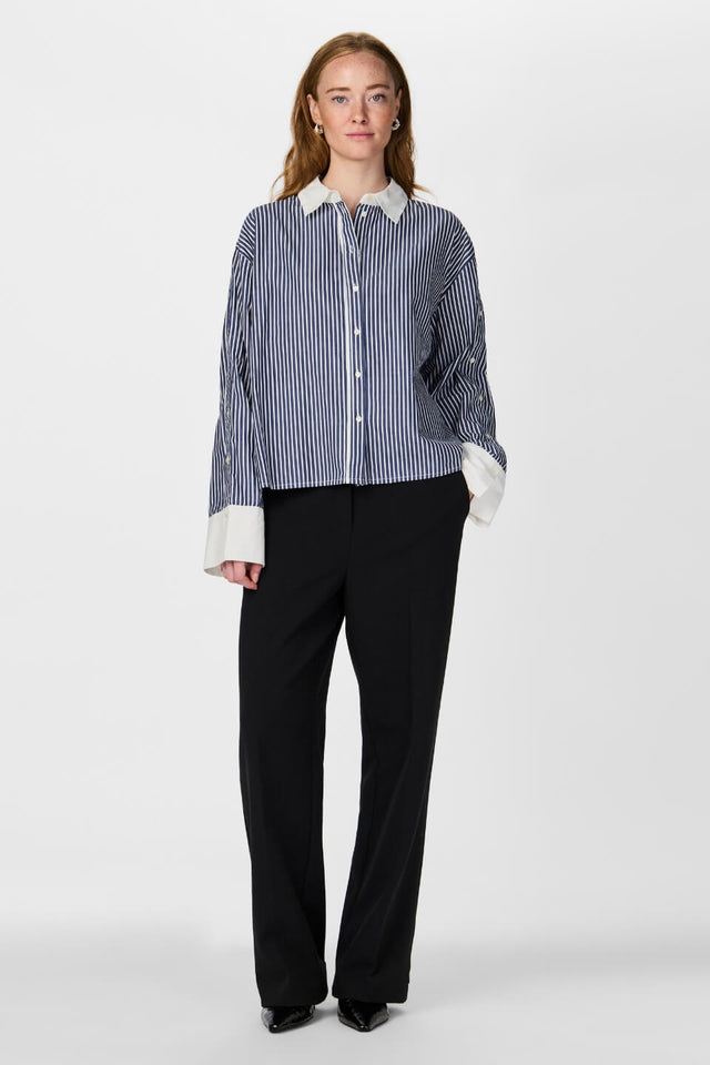 Orla Antwerp Yasstria Gestreept Hemd