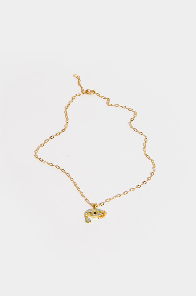 orla antwerp Zirconia Blue Tears Halsketting