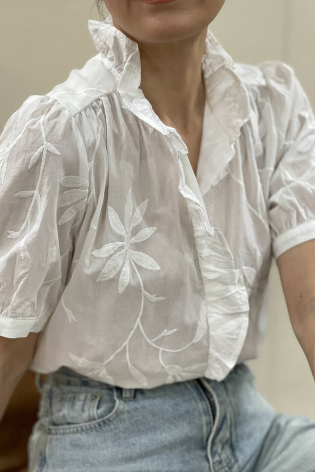 Orla Antwerp Zohra Broderie Blouse