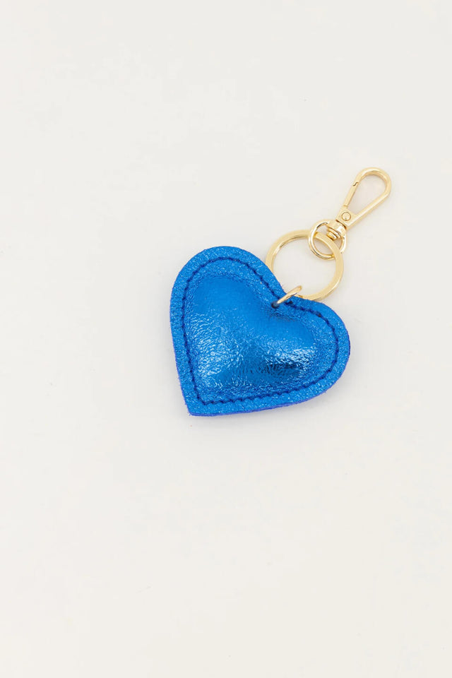 Orla Antwerp Pipsa Hart Sleutelhanger Metallic Cobalt