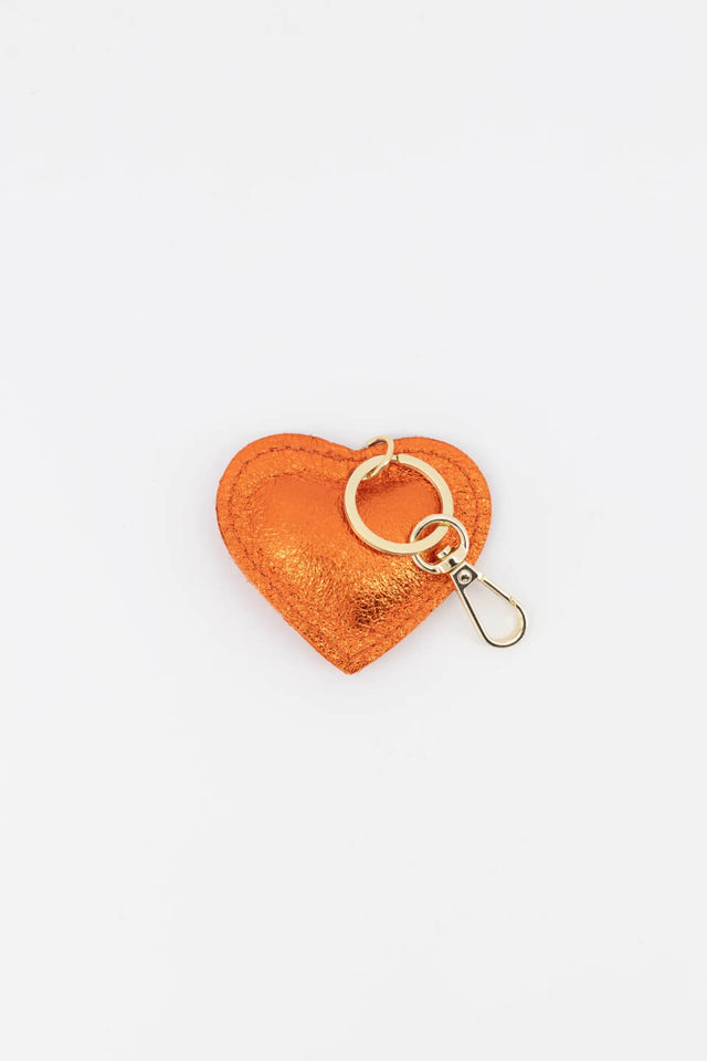 orla antwerp Pipsa Hart Sleutelhanger Metallic Oranje