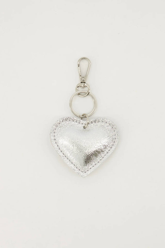 orla antwerp Pipsa Hart Sleutelhanger Metallic Zilver