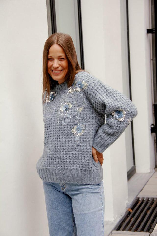 Orla Antwerp Yasfinda Gebreide Trui Met Lange Mouwen