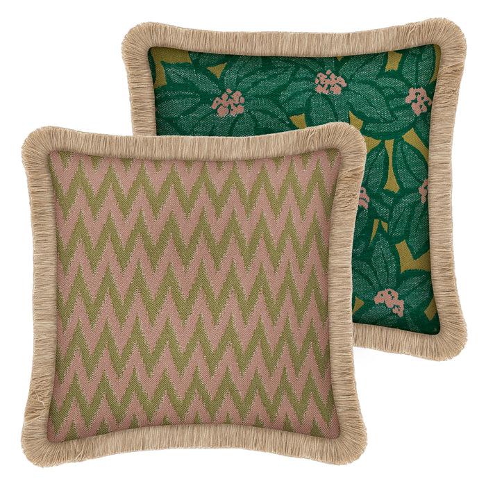 palais Dubbelzijdig kussen Rosita Olijf & Oudroze x Michelle Mos & Olijf