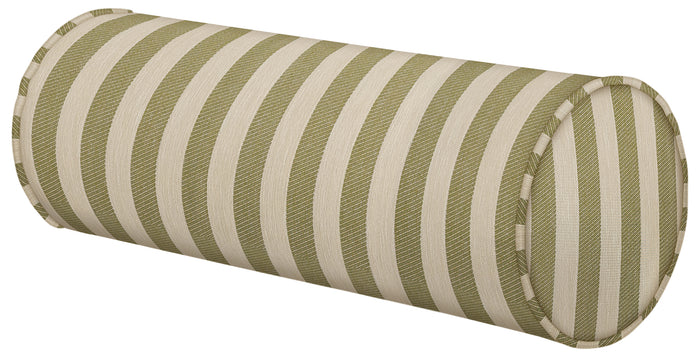 palais Bolster Jackie Olive & Ecru