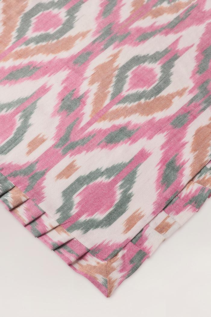 Palais Handgeweven Servet Ikat Roze (set Van 2)