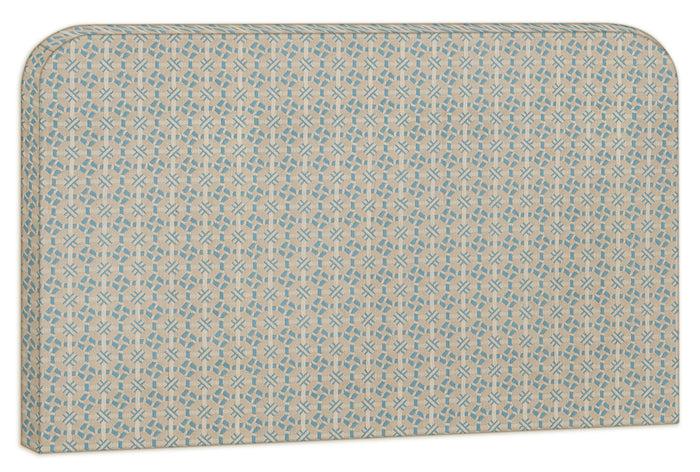 palais Hoofdbord Coco Lichtblauw & Ecru