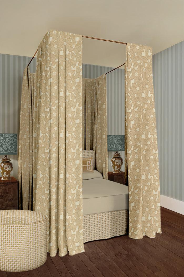 Palais Kant- En Klaar Linnen Gordijn Michelle Ecru