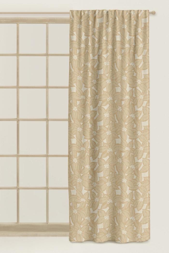 Palais Kant- En Klaar Linnen Gordijn Michelle Ecru