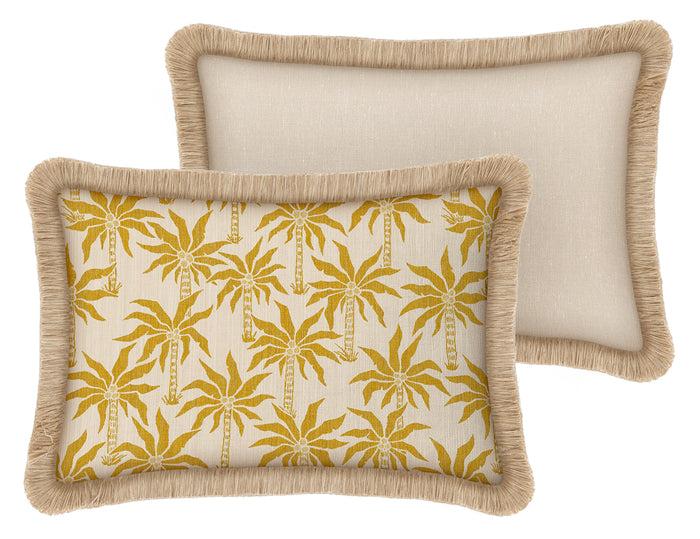 palais Kussen Laura Oker & Ecru