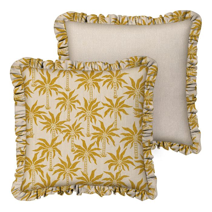 palais Kussen Laura Oker & Ecru