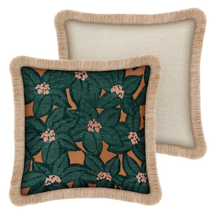 palais Kussen Michelle Oranje & Emerald